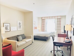 Studio Suite, 1 King Bed, Non Smoking | Down comforters, desk, iron/ironing board, free cribs/infant beds - Country Inn & Suites by Radisson, Emporia, VA (Emporia)