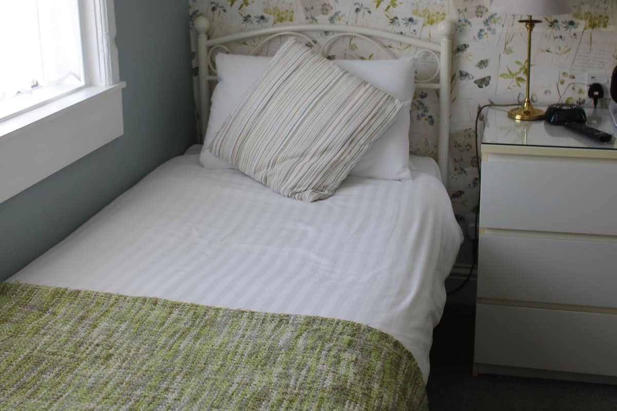 Comfort-Einzelzimmer, 1 Einzelbett | Individuell dekoriert, individuell eingerichtet, Bügeleisen/Bügelbrett