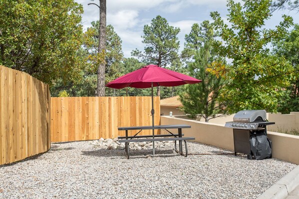 Aire de pique-nique/barbecue