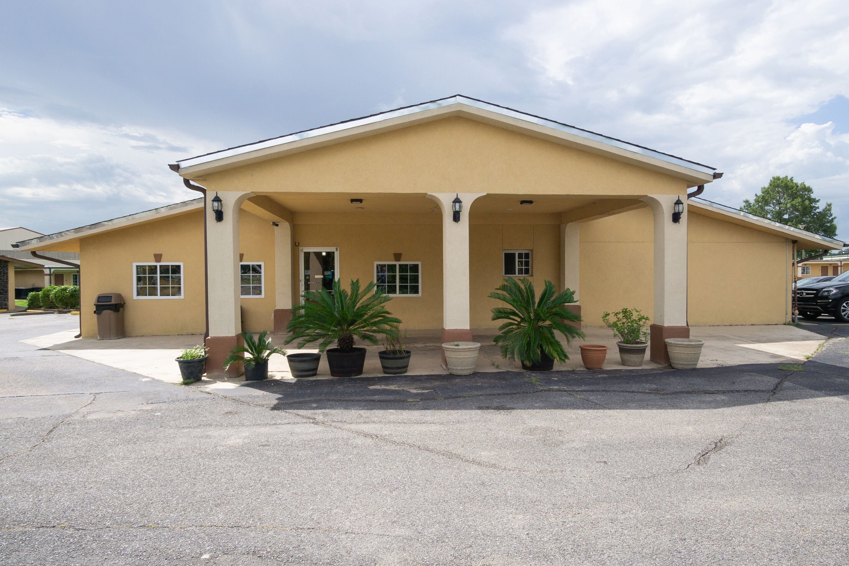 Fassade der Unterkunft