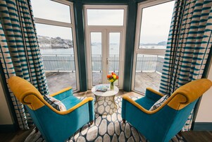 Luxury Suite, 1 King Bed, Balcony, Harbor View | Balcony view