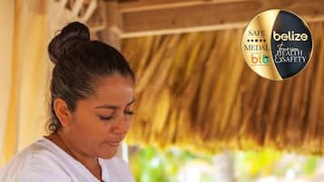Body treatments, aromatherapy, deep-tissue massages, Swedish massages