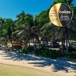 On the beach, sun-loungers, beach towels, beach massages