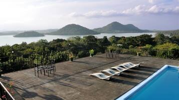Rooftop pool