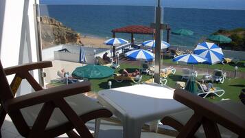 Twin Room, Partial Sea View | Balcony