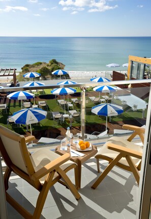 Vue depuis lâhĂ©bergement