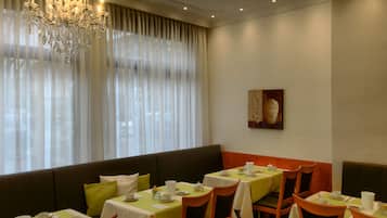 Daily buffet breakfast (EUR 12 per person)
