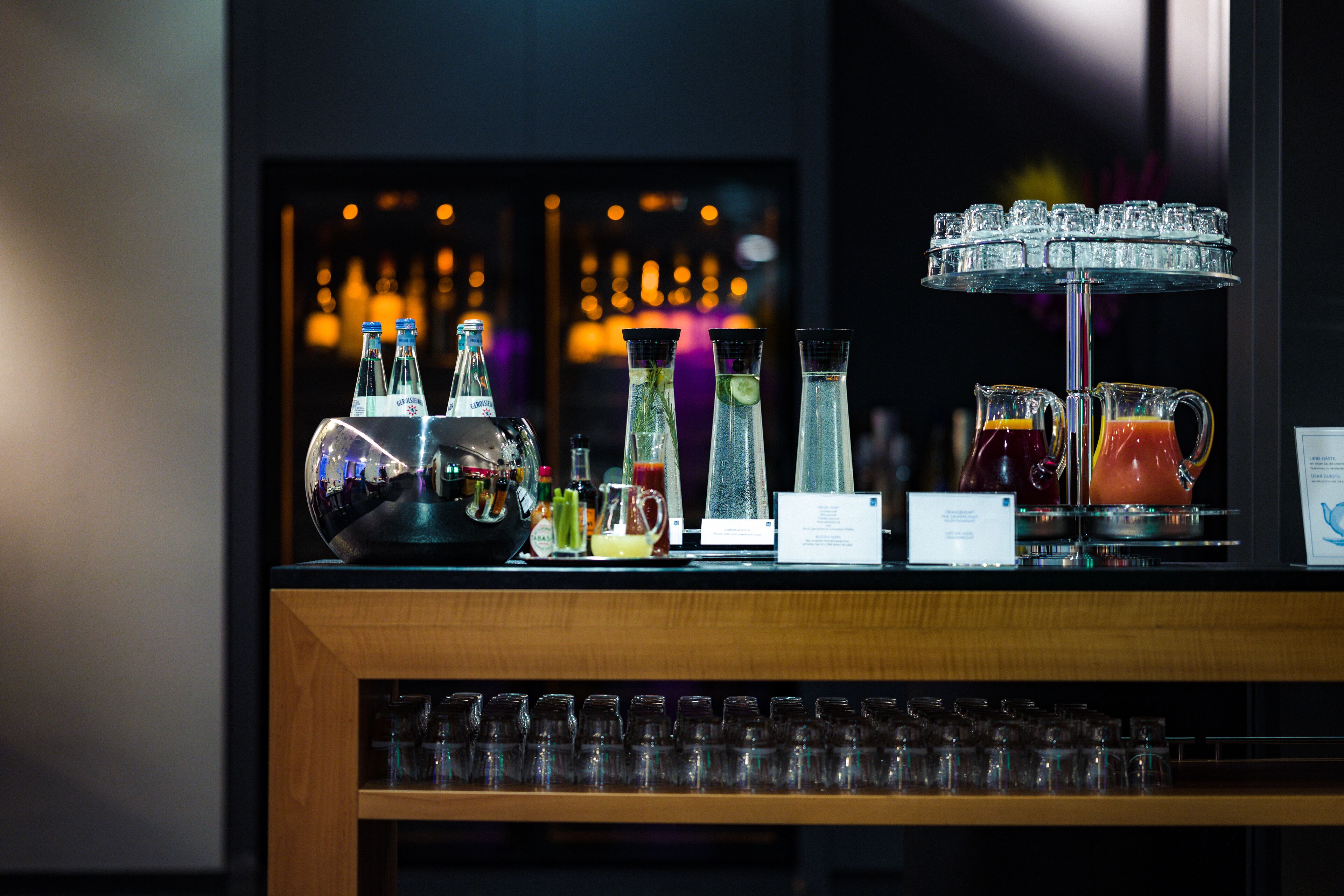 daily buffet breakfast (eur 14.00 per person)