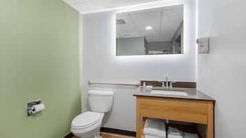 Room, 1 King Bed, Accessible, Non Smoking | Premium bedding, pillowtop beds, in-room safe, desk