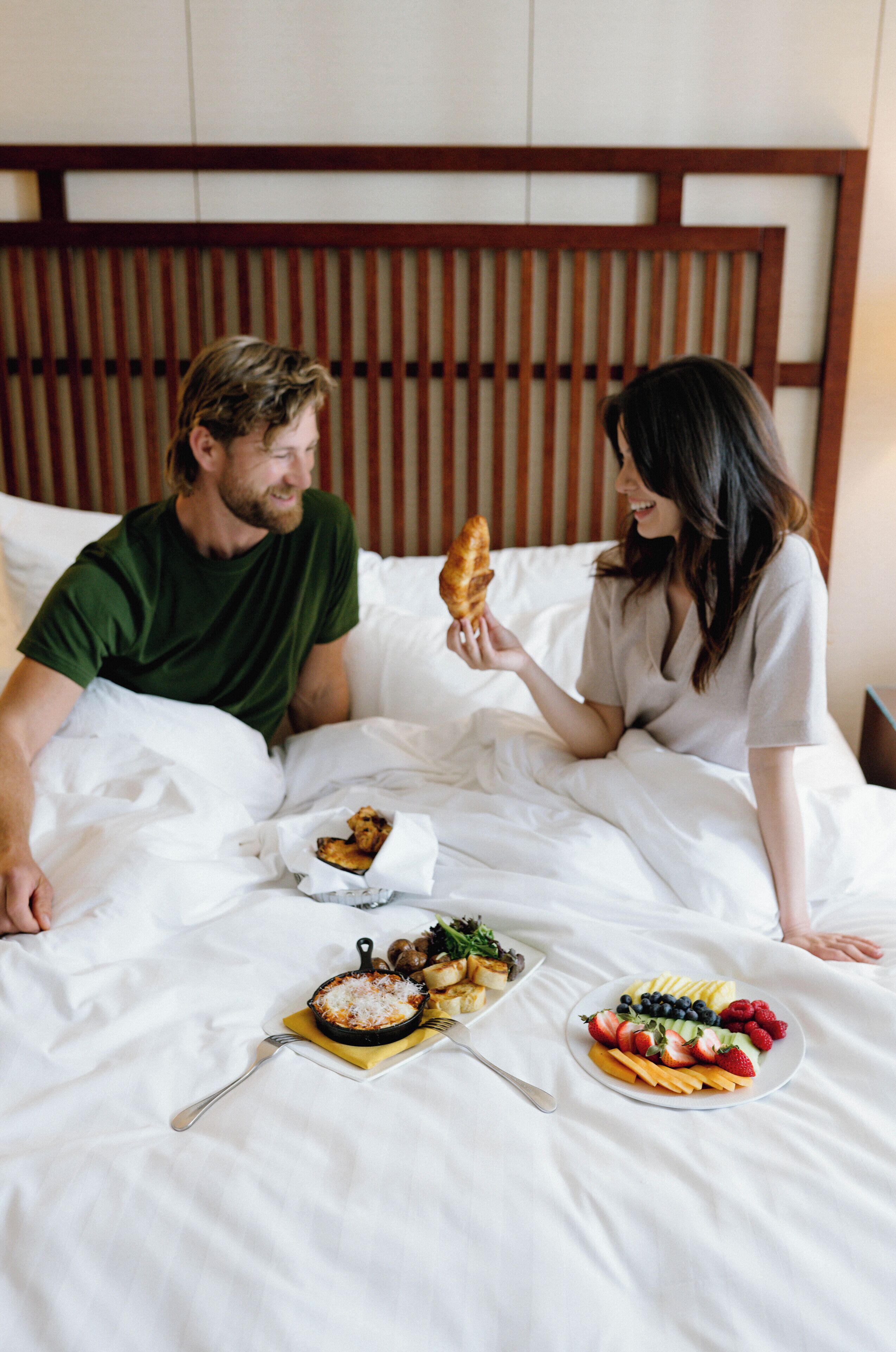 Daily cooked-to-order breakfast for a fee