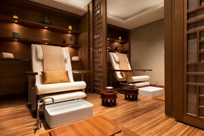 Body treatments, hot stone massages, body wraps, facials