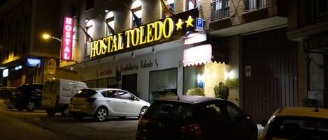 Front of property – evening/night