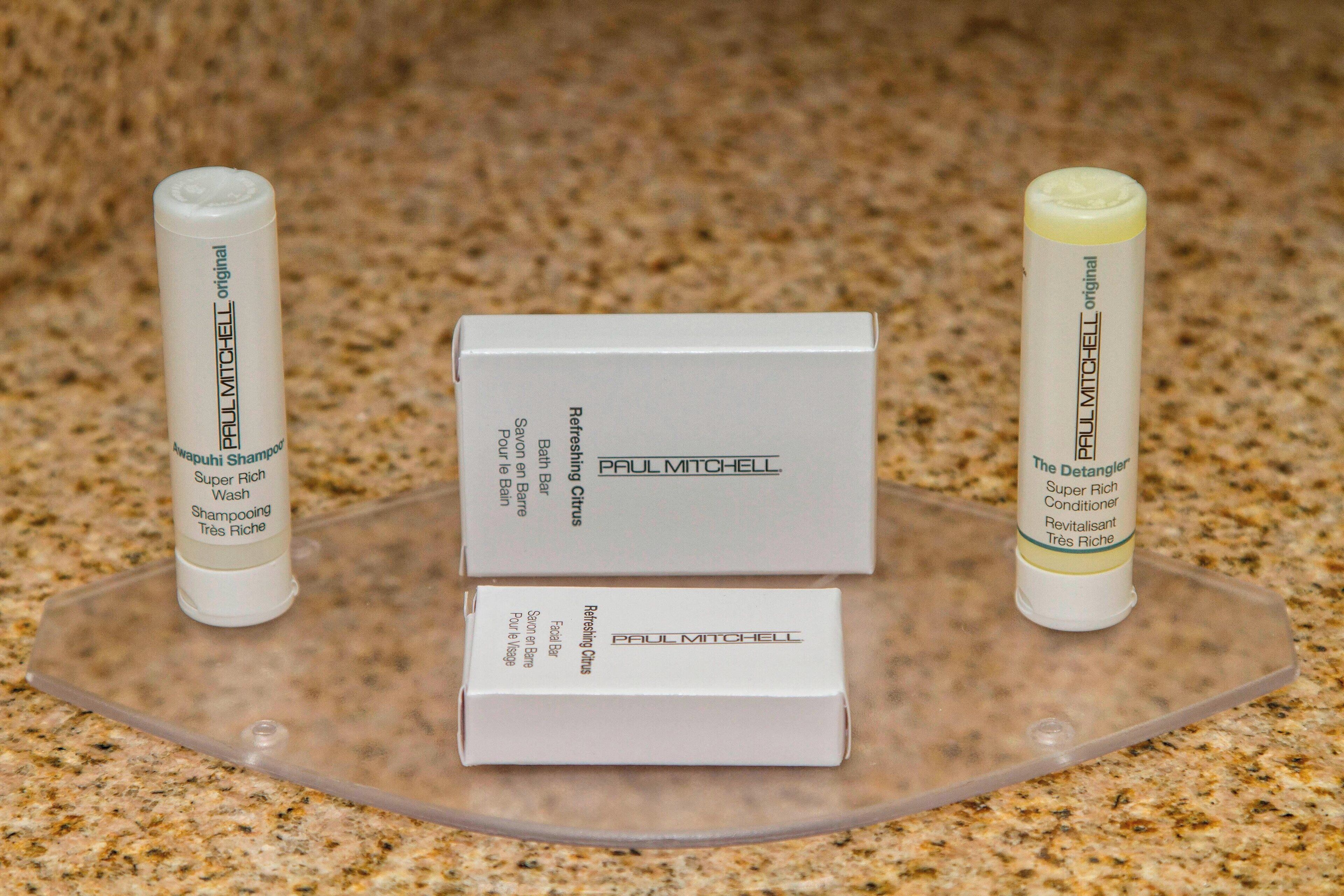 premium bedding, desk, blackout curtains, iron/ironing board