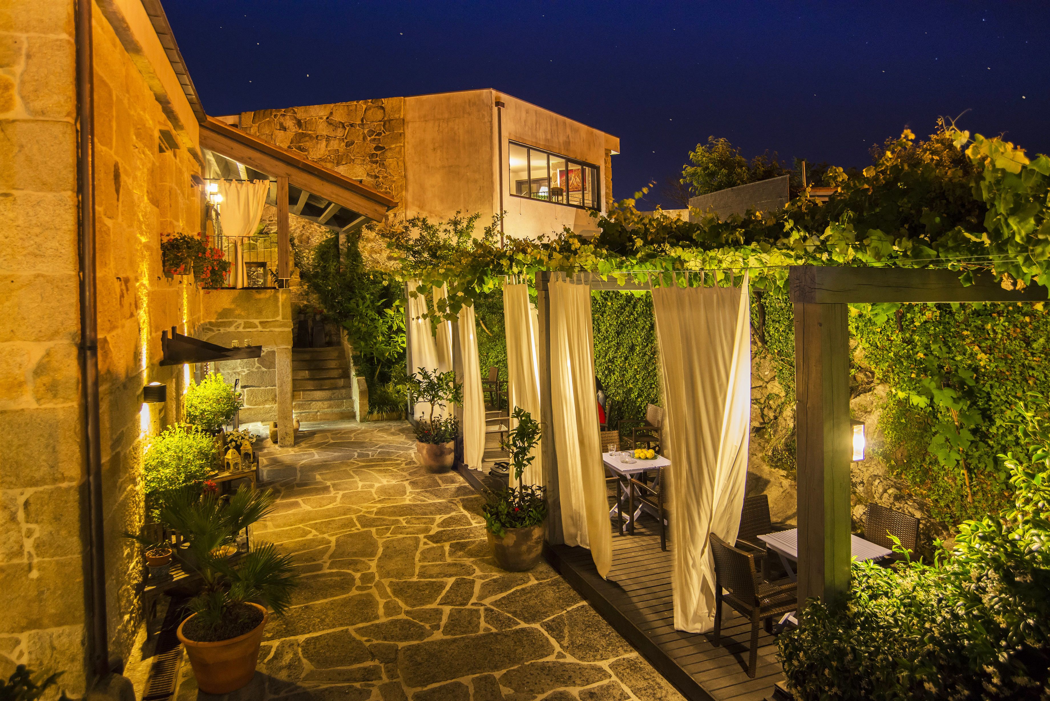 Overnattingsstedets uteområder