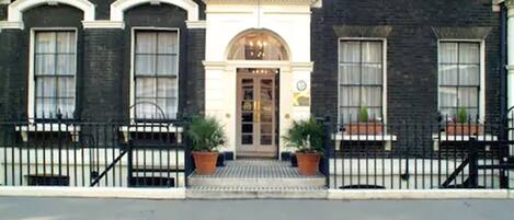 Fassade der Unterkunft