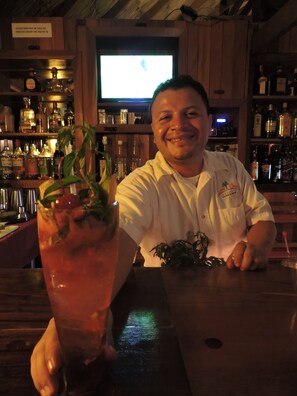 Bar (on property) - Laru Beya Resort (Placencia)