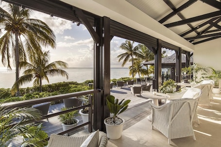 Terrace/patio. LUX* Le Morne