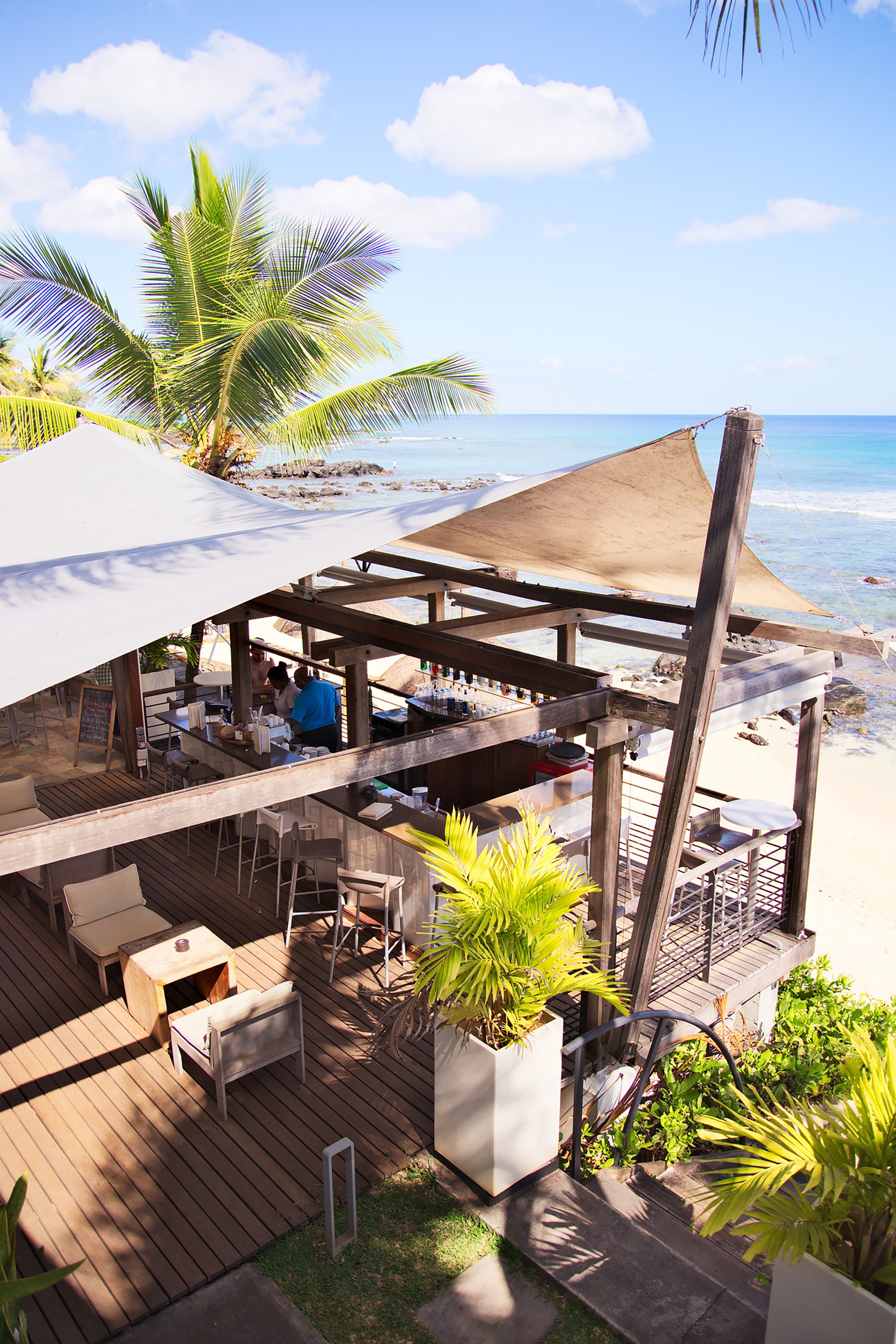 Beach views, open daily