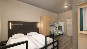Hypo-allergenic bedding, free WiFi