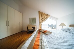 Apartment, 1 Schlafzimmer, Balkon | Ausblick vom Zimmer