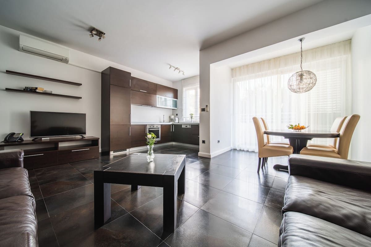 Apartment, 2 Bedrooms, Balcony | Living area