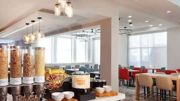 Daily cooked-to-order breakfast (USD 16.50 per person)