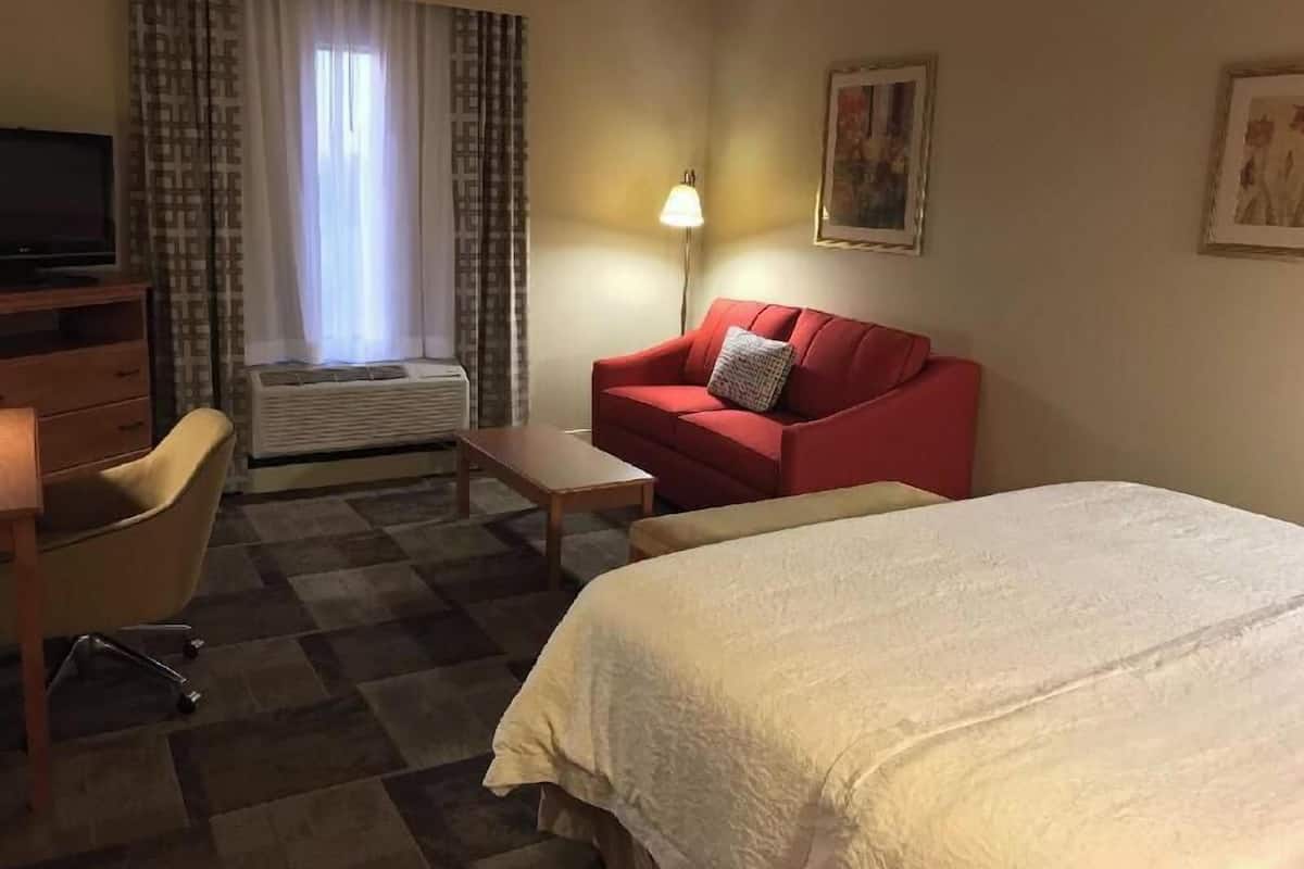 In-room safe, blackout curtains, soundproofing, iron/ironing board