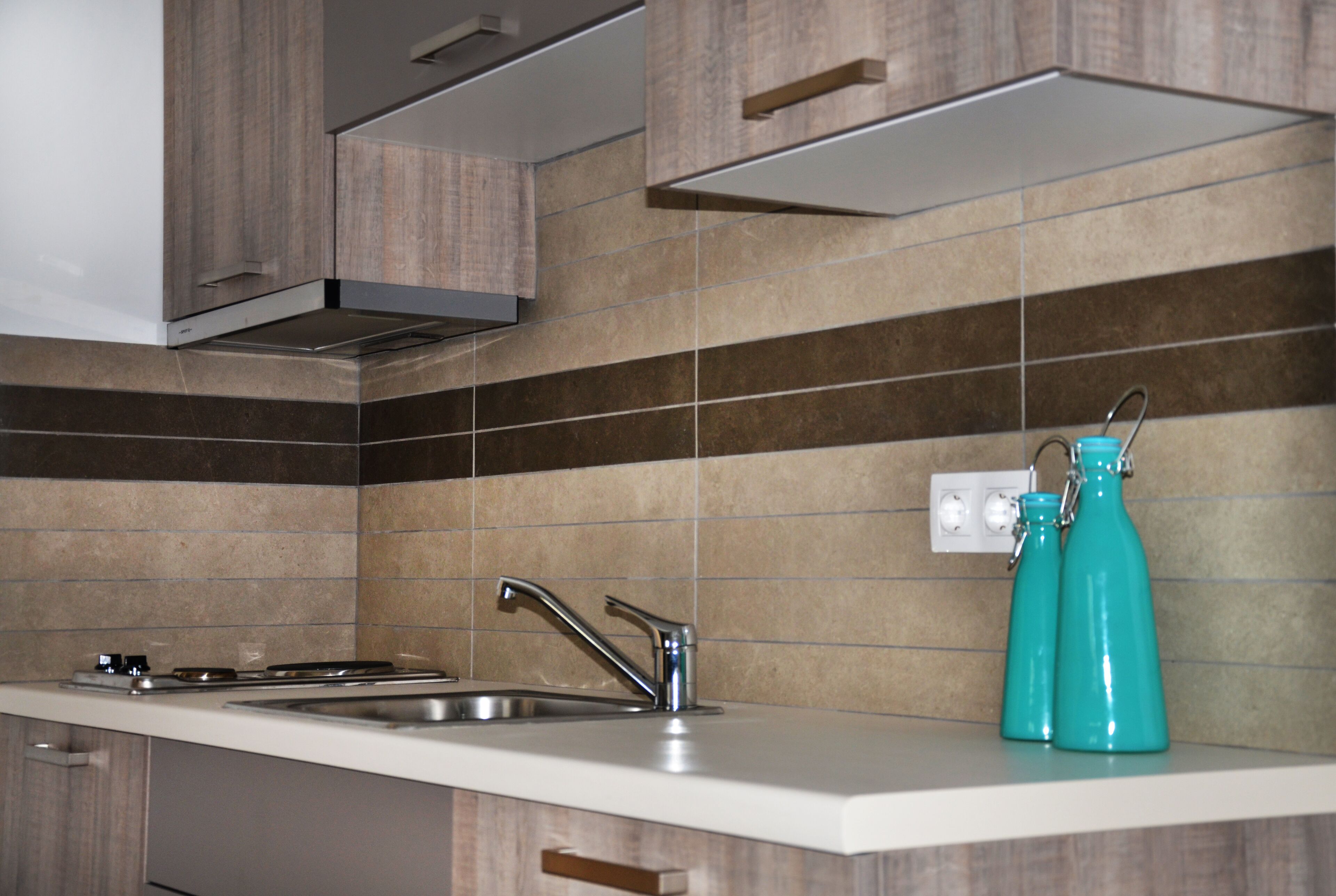 superior apartment | private kitchen | fridge, dishwasher, electric kettle, cookware/dishes/utensils