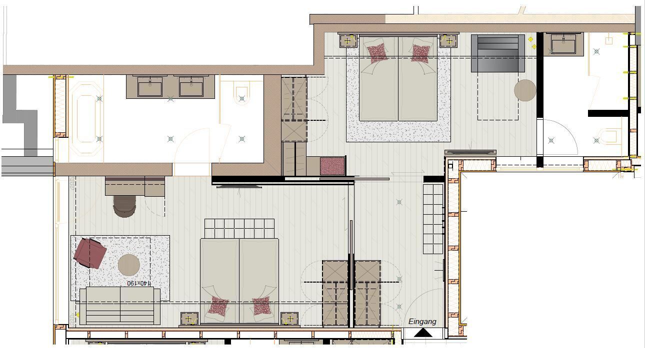family suite deluxe | floor plan