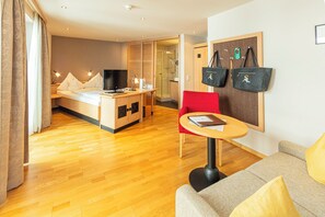 Familierom (kein Blick/no view) | Utsikt mot gårdsplass