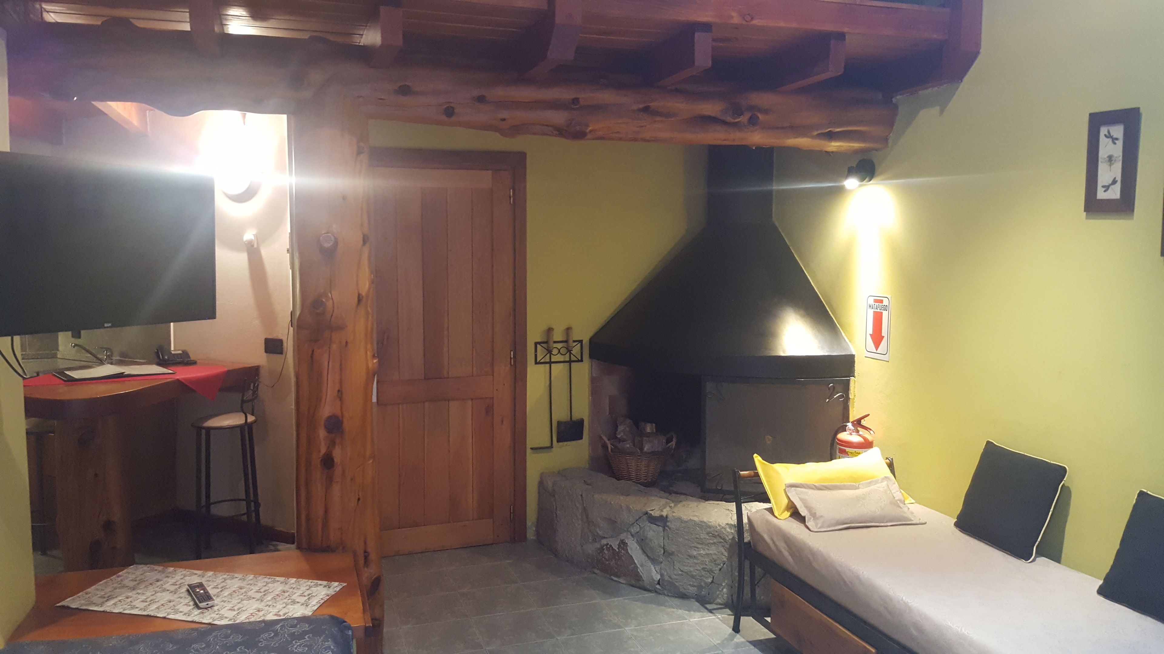 duplex, 1 king bed | living room