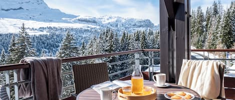 Appartement 10 personnes - 4 chambres- Balcon - Vue montagne | バルコニー