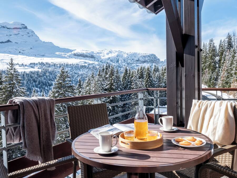 Appartement 10 personnes - 4 chambres- Balcon - Vue montagne | Balcony