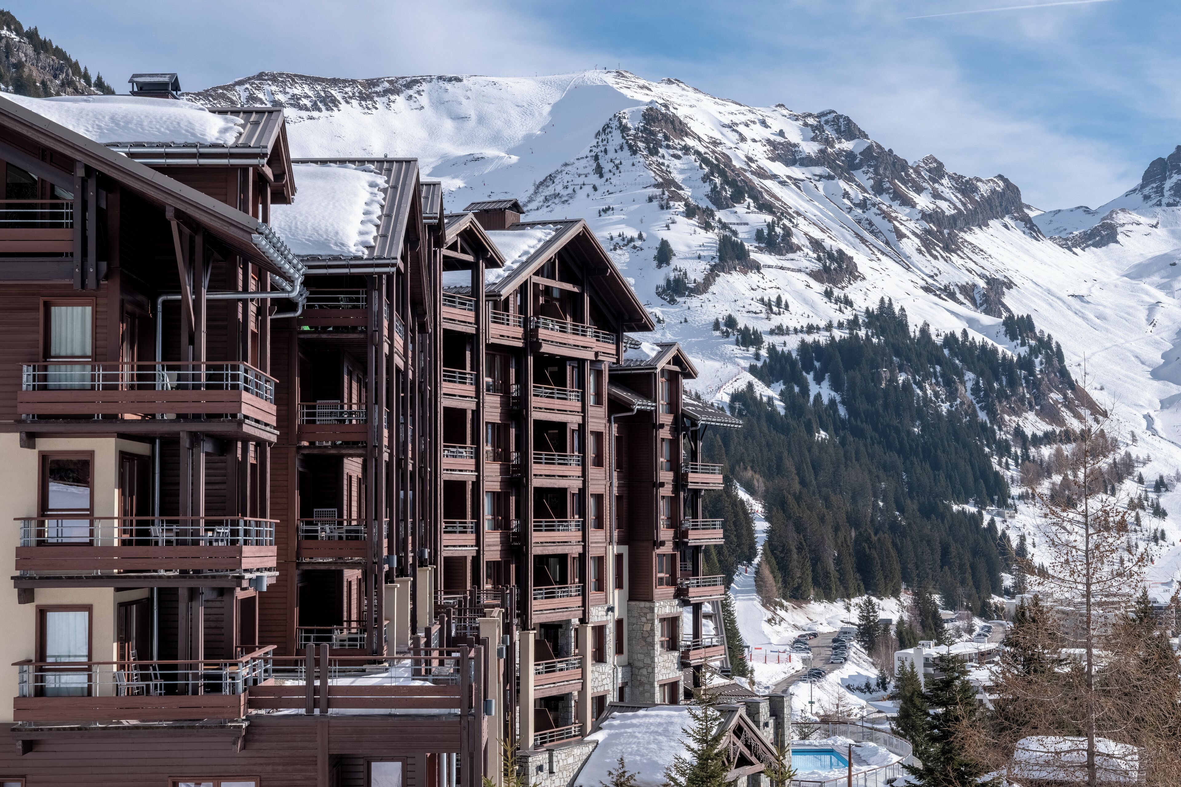 Façade de l’hébergement