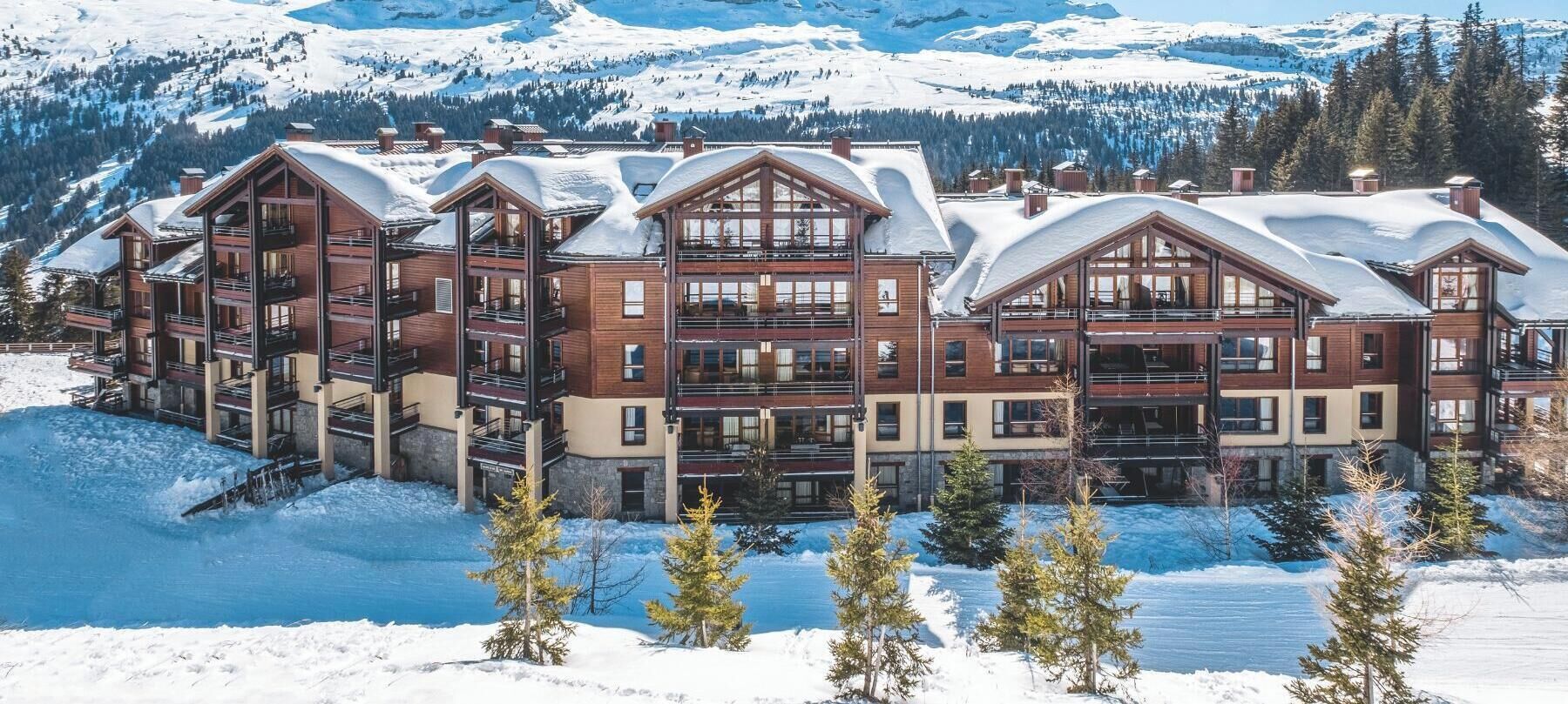 Façade de l’hébergement