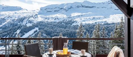 Appartement 10 personnes - 4 chambres- Balcon - Vue montagne | Balcone