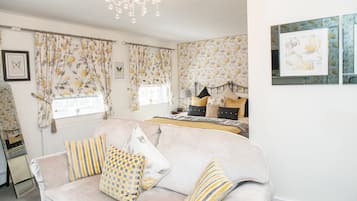 Premium bedding, individually decorated, individually furnished