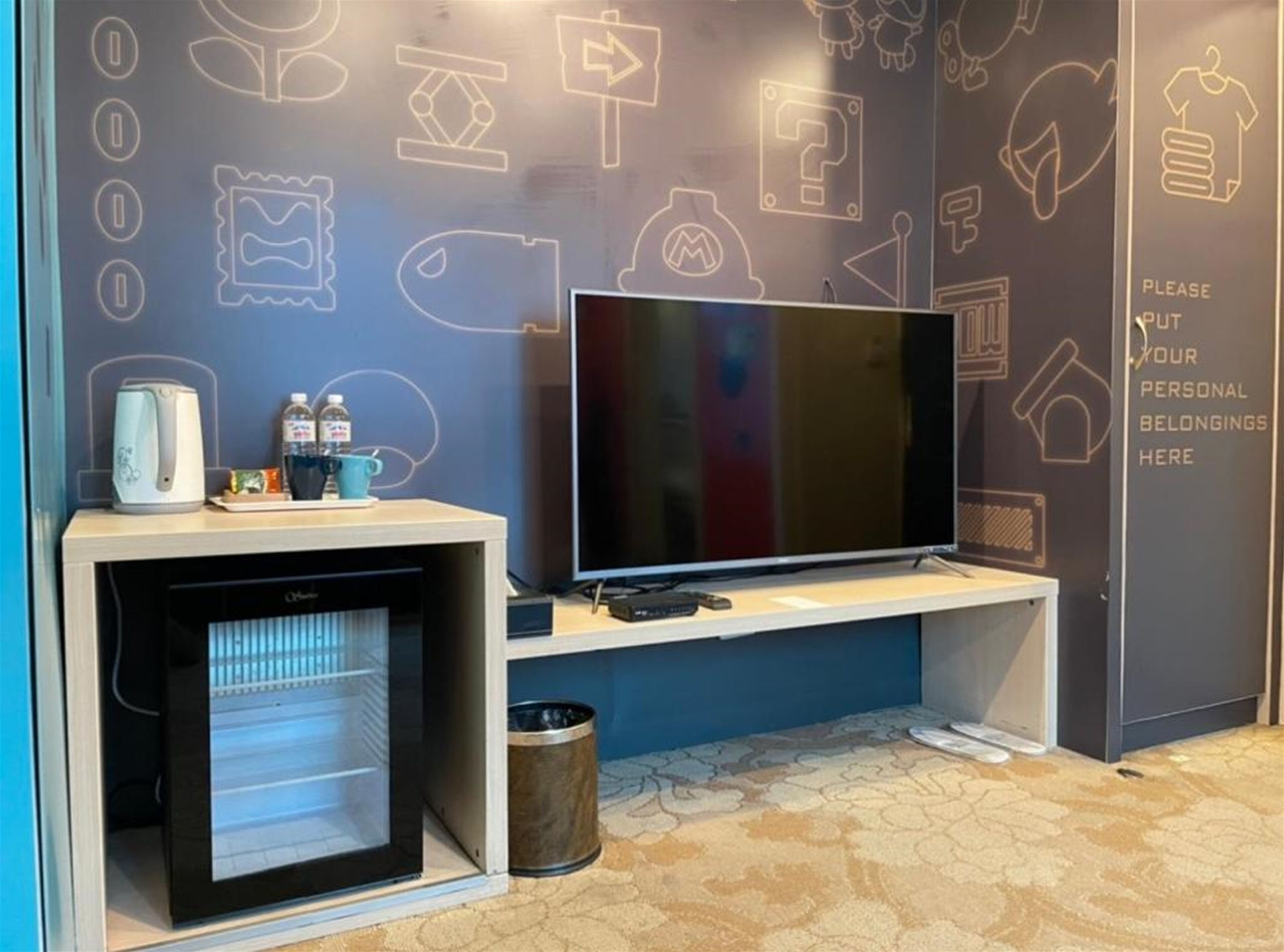 comfort double room, 1 queen bed, non smoking, city view | free minibar, in-room safe, blackout curtains, soundproofing