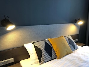 Superior Double Room | Select Comfort beds, in-room safe, desk, iron/ironing board - Hotel Kolumbs (Liepaja)