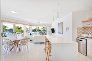 3-Bedroom Riverfront Apartment | Living area