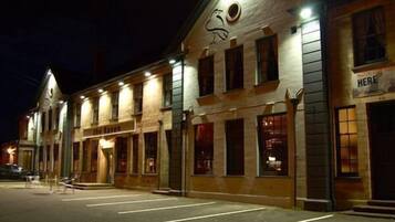 Front of property – evening/night