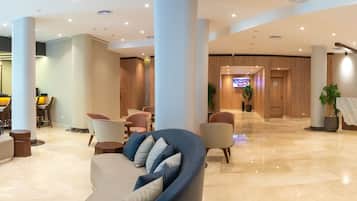 Sala de estar en el lobby