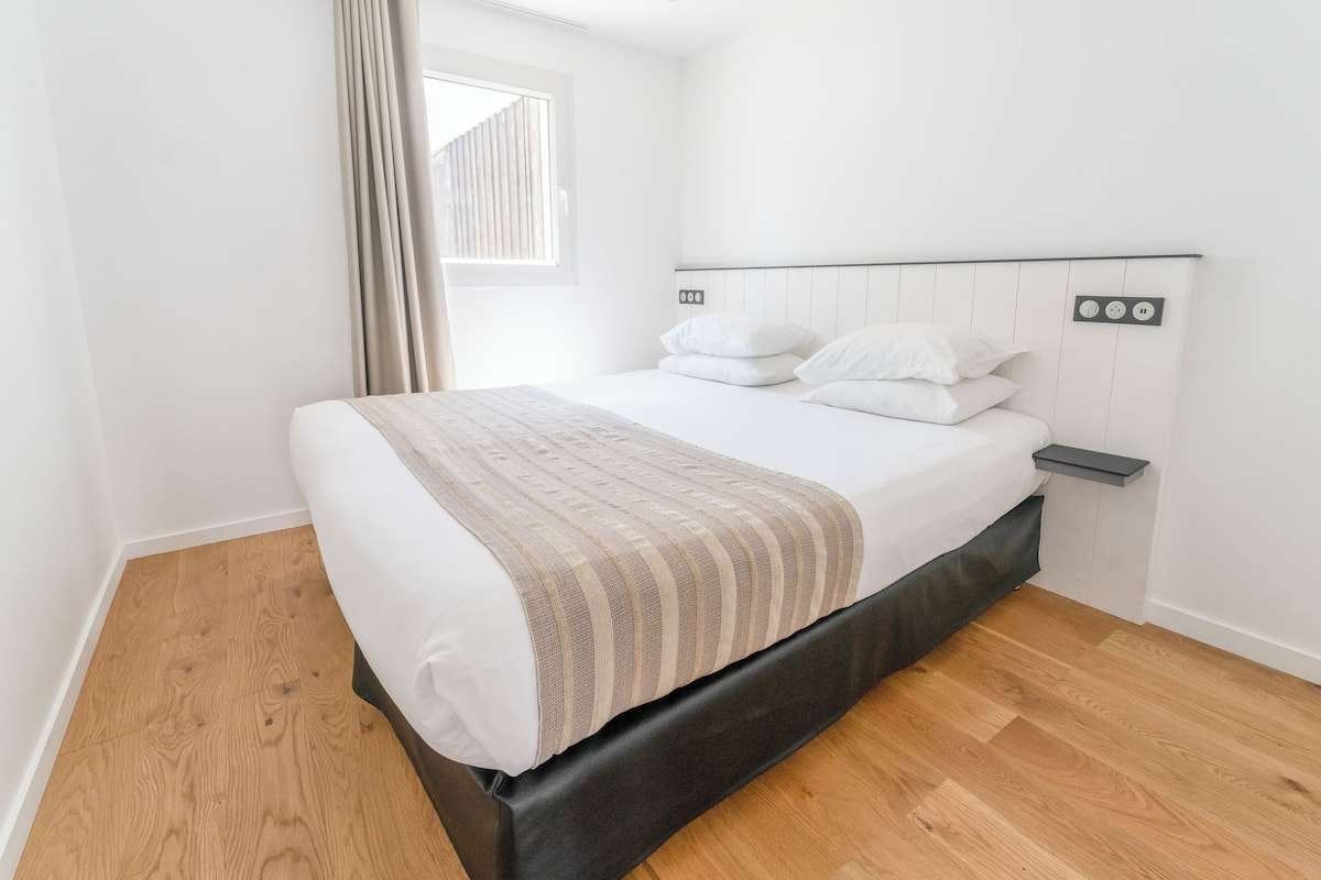 LÀgenhet Standard - 2 sovrum - terrass | SÀngtillbehör av högsta kvalitet och Select Comfort-madrasser