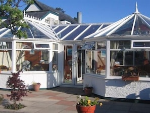 Façade de l’hébergement