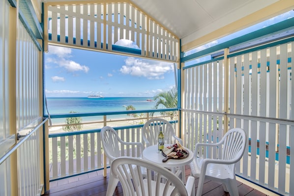 Deluxe Villa, Beach View (Unserviced) | Beach/ocean view