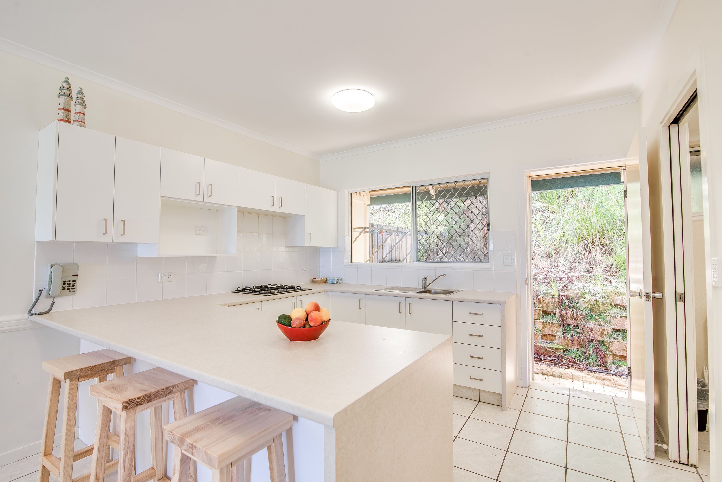 deluxe villa, beach view (unserviced) | private kitchen | coffee/tea maker, electric kettle