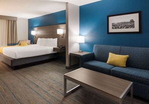 In-room safe, desk, iron/ironing board, cots/infant beds