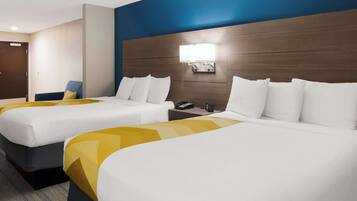 In-room safe, desk, iron/ironing board, cots/infant beds