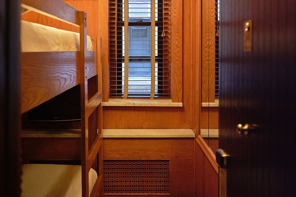 Bunk Bed Cabin, Shared Bathroom | Premium bedding, in-room safe, iron/ironing board, free WiFi