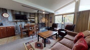Room | Living area | TV, fireplace